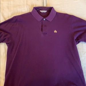 Purple Brooks Polo Golden Fleece
